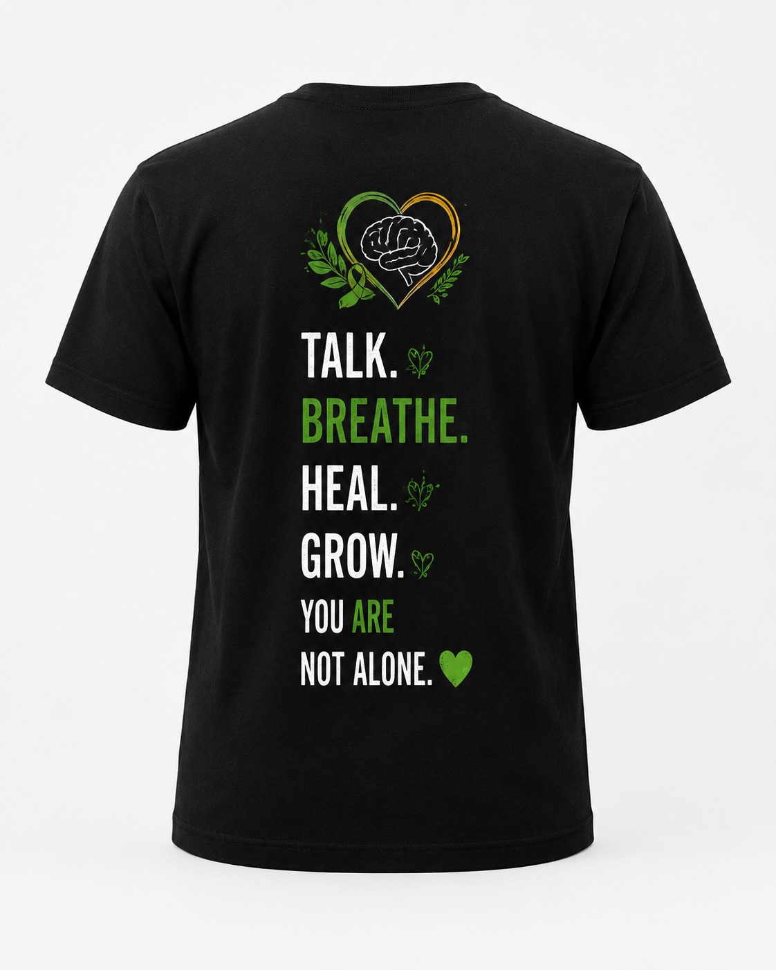 Mental Health Awareness — Back Detail