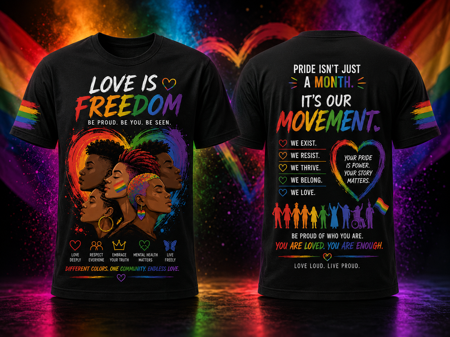 Pride Collection — Love Is Freedom